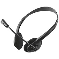 Trust Primo Chat Headset for PC and laptop (Remote inline volume control for speakers) 21665