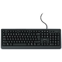 Trust TK-150 Wired Silent Keyboard UK Black