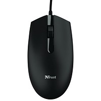 Trust TM-101 Mouse, Wired, Black