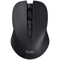 Trust Mydo Silent Optical Mouse, Wireless, Black