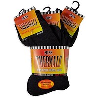 Beeswift Thermal Winter Socks, Black, Size 6-11, Pack of 3 Beeswift Thermal Winter Socks, Black, Size 6-11, Pack of 3