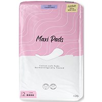 Care & Protect Sanitary Pads, Maxi Size 2 Day, Pack of 240