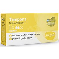 Interlude Non-Applicator Tampons, Regular, Pack of 192