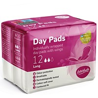 Interlude Ultra Long Day Pads with Wings, Pack of 144