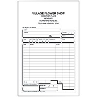 Twinlock Scribe 855 Counter Sales Receipt Business Form, 3-Part, Pack of 75