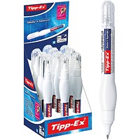 Tipp-Ex 'Shake n Squeeze' Correction Fluid Pen, Fine Point, Pack of 10