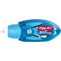 Tipp-Ex Micro Tape Twist Correction Roller with Rotating Cap, 5mmx8m, Pack of 10