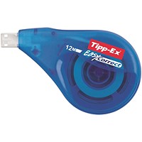 Tipp-Ex Easy-correct Correction Tape Roller, 4.2mmx12m, Pack of 10