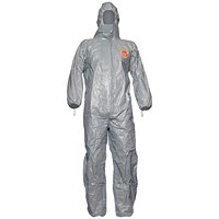 Tychem 6000 F Coverall, Grey, XL Tychem 6000 F Coverall, Grey, XL