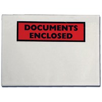 GoSecure Document Envelopes Documents Enclosed Self Adhesive DL (Pack of 100) 9743DLDE01