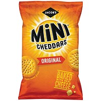 Jacobs Mini Cheddars Original Bag, 45g, Pack of 30