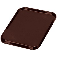 Stewart Superior Seco Plastic Rectangular Tray, 430x305x33mm, Black