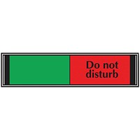 Sliding Sign Do Not Disturb 225x52mm