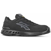 U Power Thomas Light ESD Safety Shoes, Black, 9