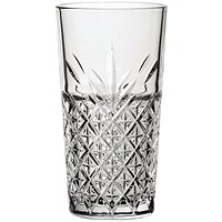 Timeless Vintage Stackable Highball Glass, 468ml, Pack of 6 Timeless Vintage Stackable Highball Glass, 468ml, Pack of 6