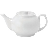 Pure White Teapot, 426ml, Pack of 4 Pure White Teapot, 426ml, Pack of 4