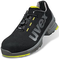 Uvex 1 Safety Trainers, Black, 5