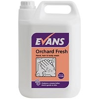Evans Orchard Fresh Hand Hair & Body Wash, 5 Litre