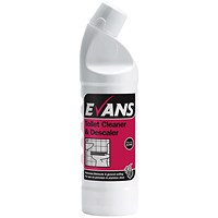 Evans Toilet Cleaner and Descaler, 1 Litre Evans Toilet Cleaner and Descaler, 1 Litre