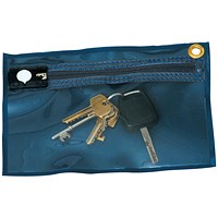 GoSecure Security Key Wallet, 230x152mm, Blue