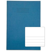 Rhino Exercise Book, 48 Pages, Ruled, A4+, Light Blue, Pack of 50 Rhino Exercise Book, 48 Pages, Ruled, A4+, Light Blue, Pack of 50