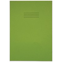Rhino Exercise Book, 80 Pages, Ruled with Margin, A4+, Light Green, Pack of 50 Rhino Exercise Book, 80 Pages, Ruled with Margin, A4+, Light Green, Pack of 50