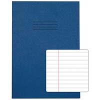 Rhino Exercise Books, 80 Pages, 13x9in, 8mm Ruled, Dark Blue Contract, Pack of 50