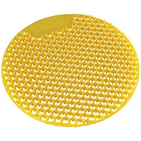 Vectair V-Screen Dual Urinal Screen, Citrus Mango, Pack of 12