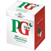 PG Tips Pyramid Tea Bags (Pack of 160)