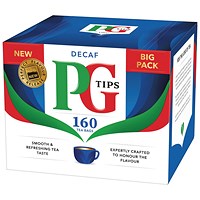 PG Tips Decaf Teabags, Pack of 160