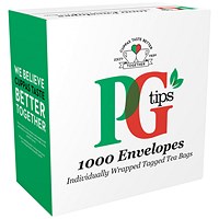 PG Tips Envelope Tea Bags, Pack of 1000