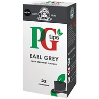 PG Tips Earl Grey Tea Bags - Pack of 25