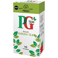 PG Tips Green Tea Bags - Pack of 25