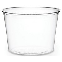 Vegware Cold Portion Pot, 113ml, Clear, Pack of 2000 Vegware Cold Portion Pot, 113ml, Clear, Pack of 2000
