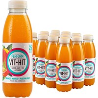 Vit-Hit Perform Orange, Mango & Passion Fruit, 12 x 500ml Bottles