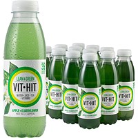 Vit-Hit Lean and Green Apple/Elderflower, 12 x 500ml Bottles