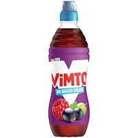 Vimto 500ml Still Juice No Added Sugar Sportscap - Pack of 12