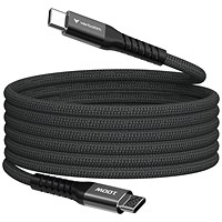 Verbatim Sync + Charge Magnetic Cable 100W USB-C to USB-C 120cm Black