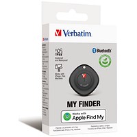 Verbatim MyFinder Bluetooth Item Finder, Black