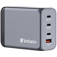 Verbatim GNC-240 GaN 240W 4 Port Charger