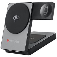 Verbatim QI2 Magnetic Wireless Power Bank 5000 Mah Grey 32294