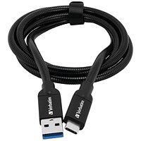 Verbatim USB-C to USB-A Sync and Charge Cable 100cm