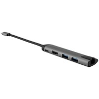 Verbatim USB 3.0 Hub, 2 Port with USB-C HDMI and Ethernet