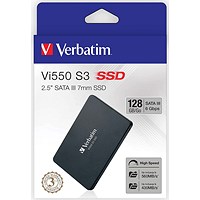 Verbatim Vi550 S3 Internal Solid State Drive, 128GB
