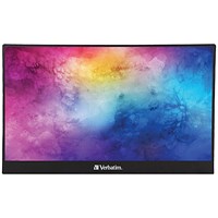 Verbatim PM-14 Full HD Portable Monitor, 14 Inch, Black