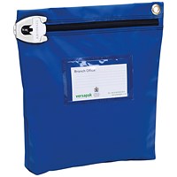 Versapak High Security Pouch, 267x267x50mm, Blue