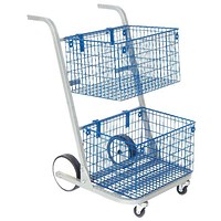 GoSecure Major Mail Trolley - Silver