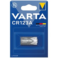Varta CR123A Lithium Battery Varta CR123A Lithium Battery