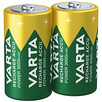 Varta C Rechargeable Accu Battery, Pack of 2