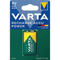 Varta 9V Rechargeable Accu Battery Varta 9V Rechargeable Accu Battery